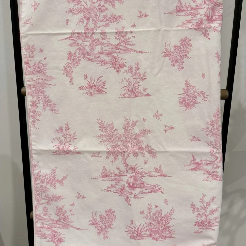 ISABELLE TOILE DUVET Cover & 2 PILLOWCASE  HOUSSE DE COUETTE pottery barn kids